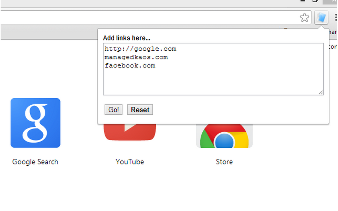 Open extension. Chrome Tab. Tab Manager Plus for Chrome. Chrome Extension Manager. Open in New Tab icon.